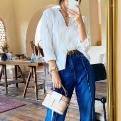 Vintage Lace Casual Womens Top