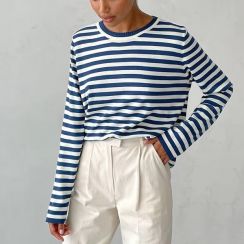 9Pcs Womens Striped Pullover Knit